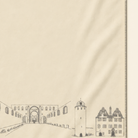 Kolter Decke mit Architekturillustrationen Bad Hersfelds