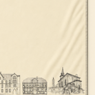 Kolter Decke mit historischen Fachwerkhäusern und Kirche.