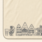 Kolter Decke mit Frankfurter Skyline und traditionellen Symbolen