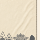 Kolter Decke mit Frankfurter Skyline und traditionellen Symbolen