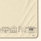 Kolter Decke mit Gießener Stadtmotiven und Gebäuden.