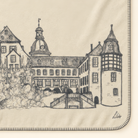 Kolter Decke mit Schlosszeichnung.