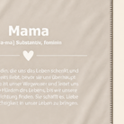 Kolter Decke mit Definition und Herzsymbol.