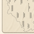 Kolter Decke mit Landkarte und Ortskoordinaten.