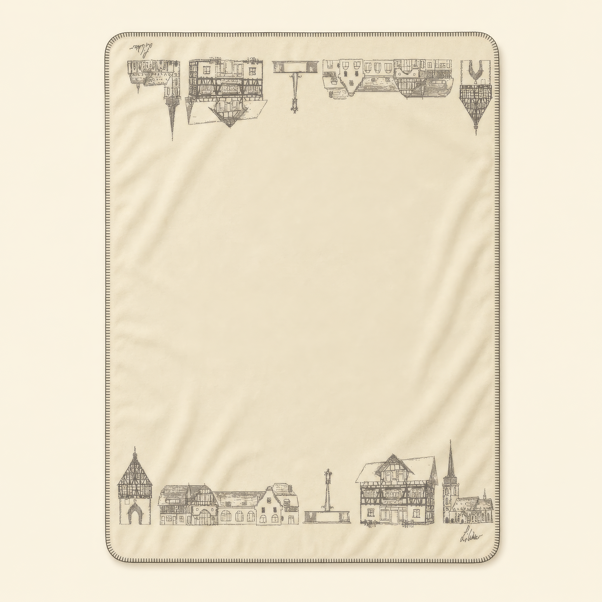 Kolter Decke mit Oberursel Stadtansicht.