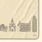 Kolter Decke mit Offenbacher Architekturmotiven.