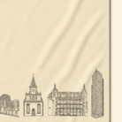 Kolter Decke mit Offenbacher Architekturmotiven.