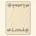 Kolter Decke mit Rhein-Motiven und historischen Gebäuden.