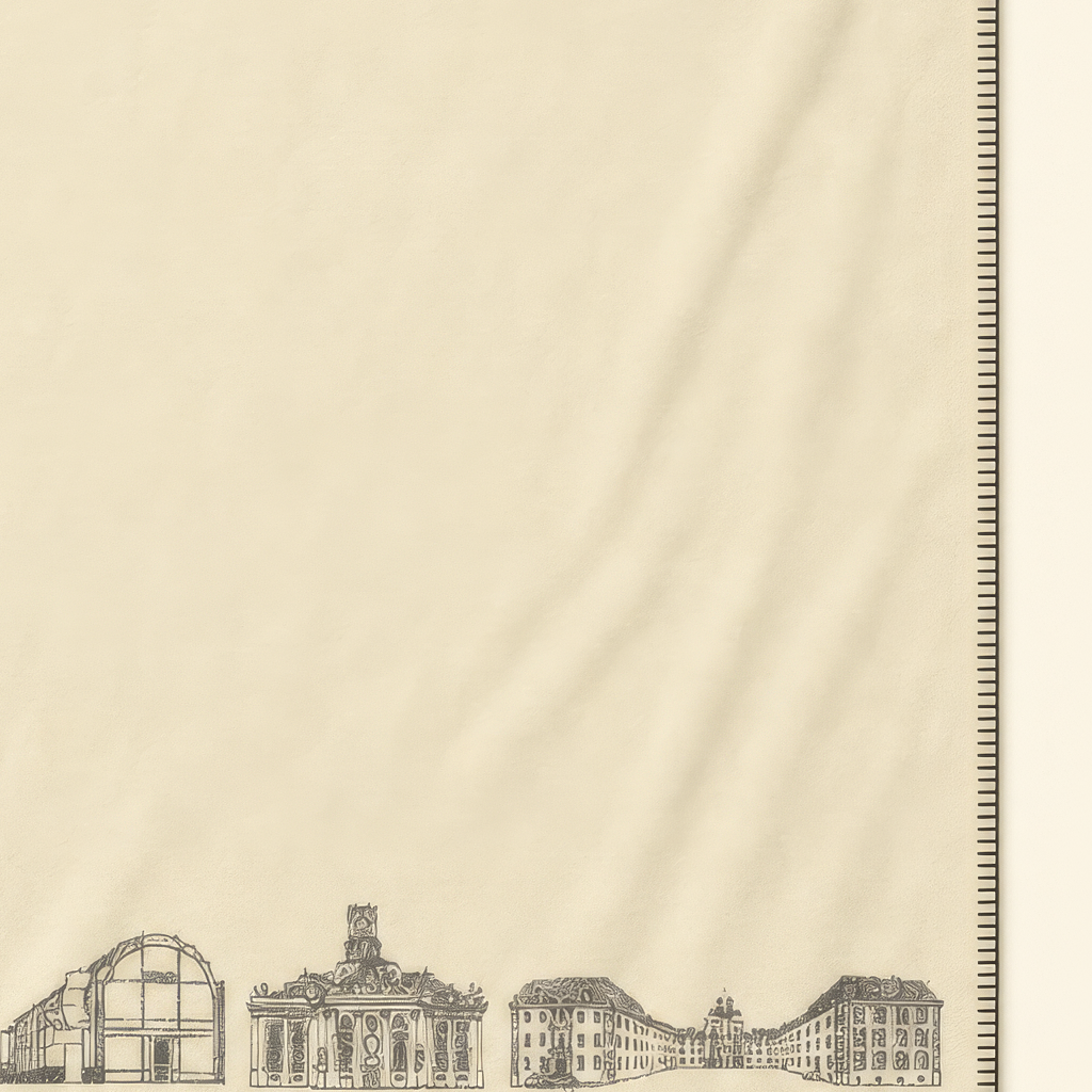 Kolter Decke mit Saarbrücken Skyline und Wahrzeichen.