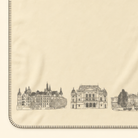 Kolter Decke mit Schwerin Architektur-Silhouetten