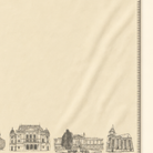 Kolter Decke mit Schwerin Architektur-Silhouetten