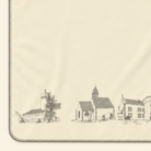 Kolter Decke mit historischer Stadtansicht und Fachwerkhäusern