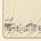 Kolter Decke mit Stadtansichten von Taunusstein.